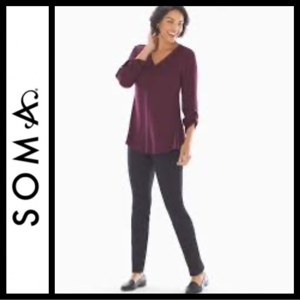 NWT Soma Essential Vanishing Slim Leg Pant